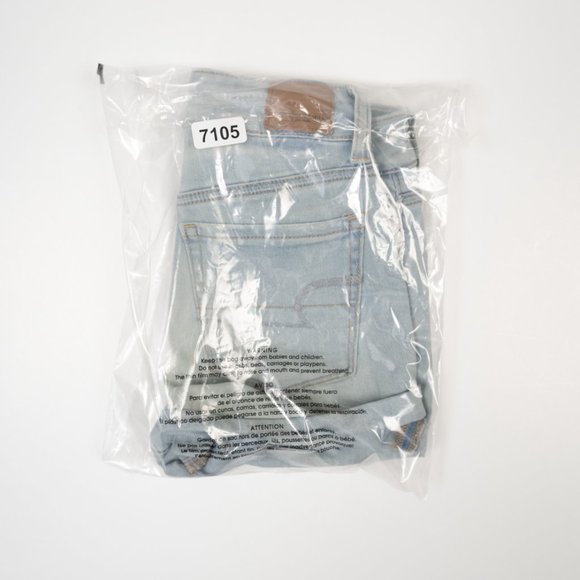 AMERICAN EAGLE Hi-Rise Shortie jean shorts Ne(x)t Level Stretch size 0 - Picture 10 of 10